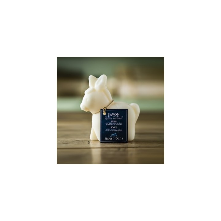 Savon lait d'ânesse forme âne