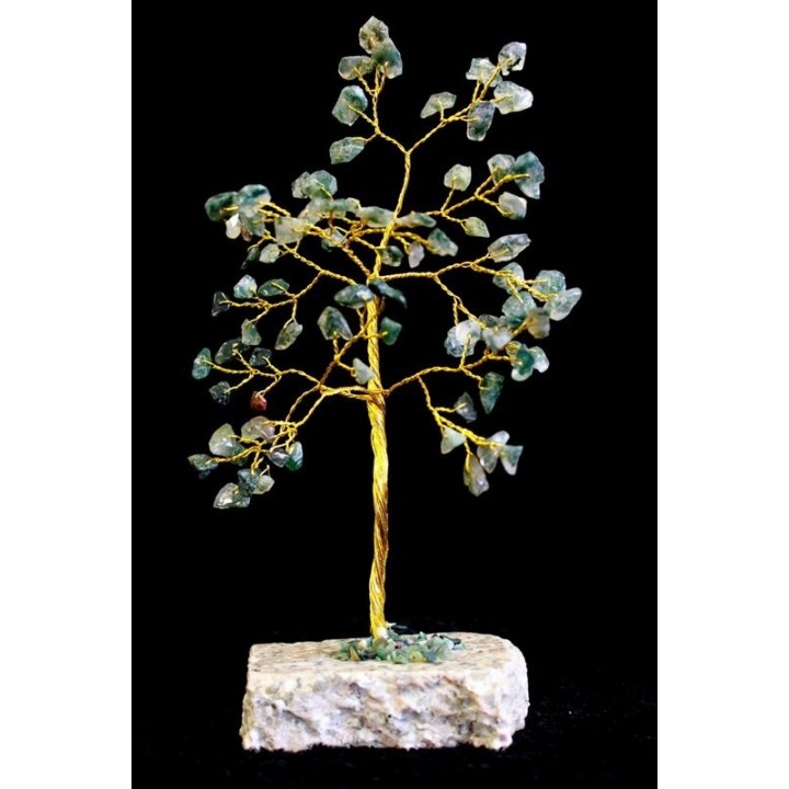 Arbre de Vie / Arbre à gemmes - Agate Mousse