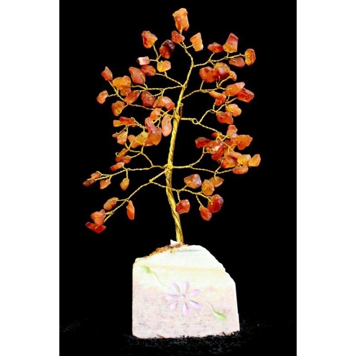 Arbre de Vie / Arbre à gemmes - Cornaline