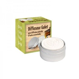 Diffuseur galet à motif feuilles