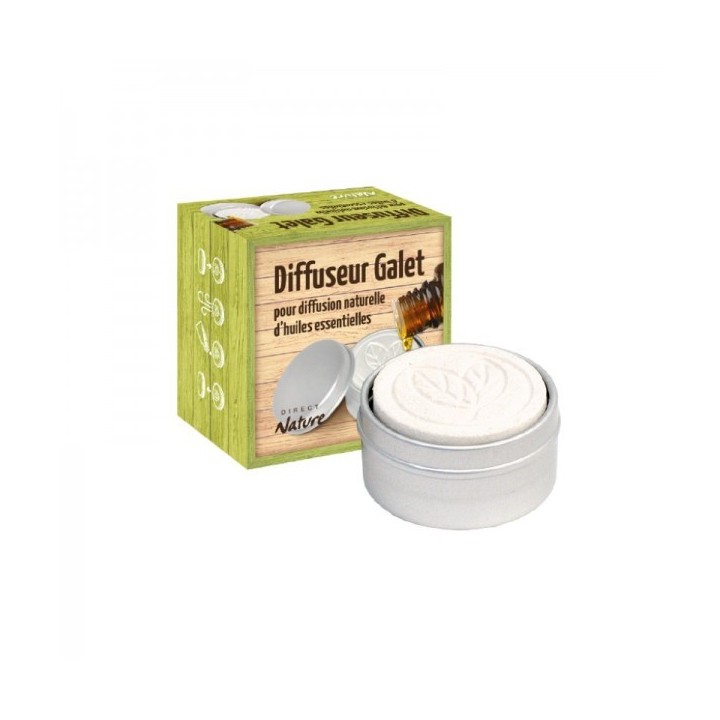 Diffuseur galet à motif feuilles