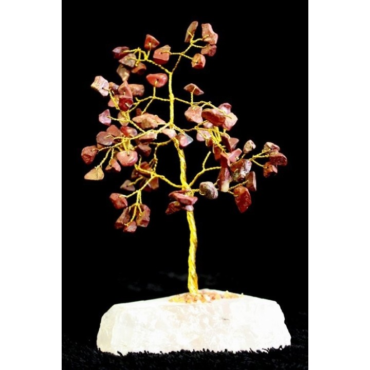 Arbre de Vie / Arbre à gemmes - Jaspe Rouge