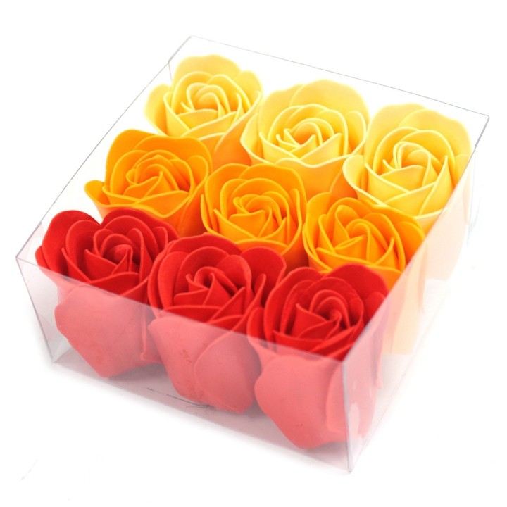 Coffret de Roses de bain -  Pêche