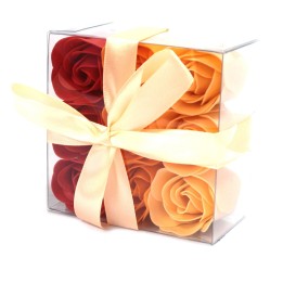 Coffret de Roses de bain -  Pêche