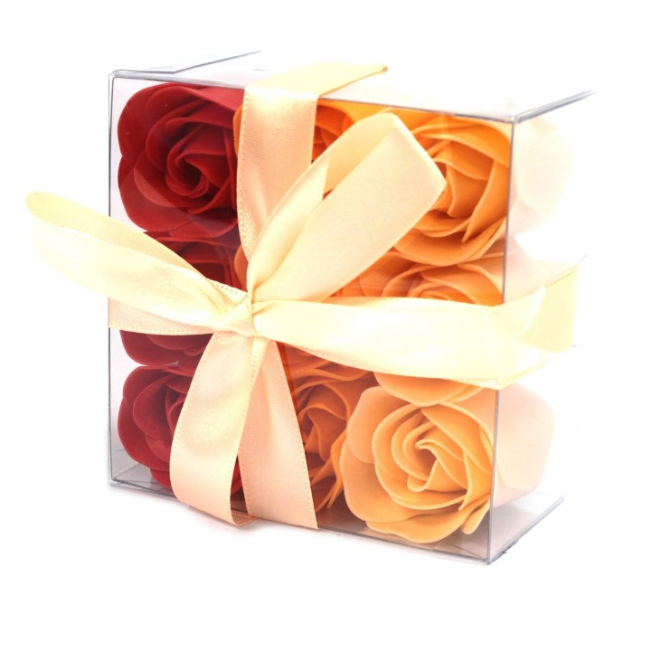 Coffret de Roses de bain -  Pêche