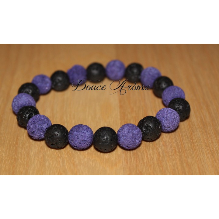Bracelet de Pierre de Lave