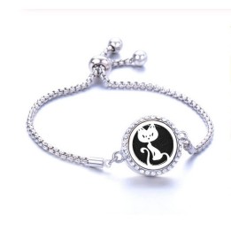 Bracelet Diffuseur d'huiles essentielles  - Chat