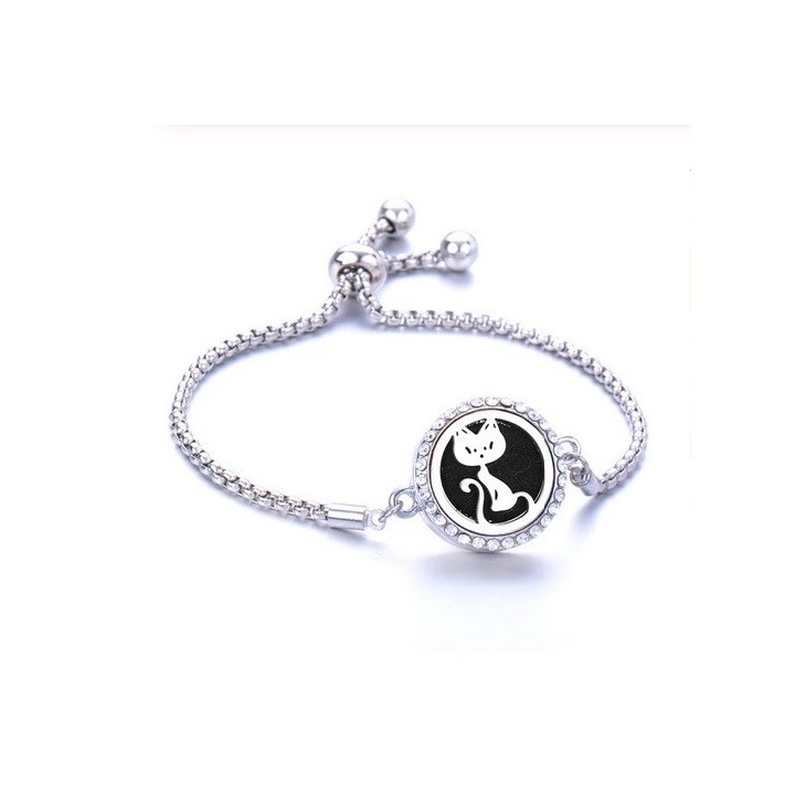 Bracelet Diffuseur d'huiles essentielles  - Chat