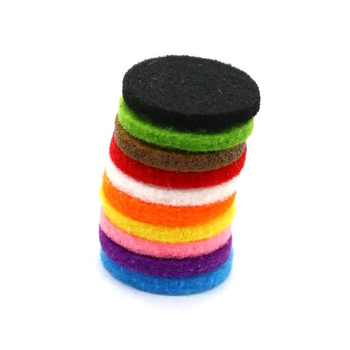 Tampons en feutrine - 22mm