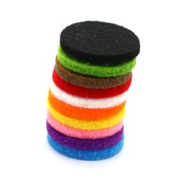 Tampons en feutrine - 17mm