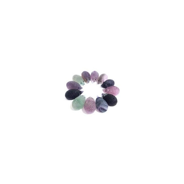Hérisson en Fluorite