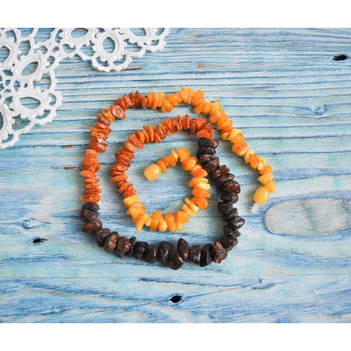 Collier en Ambre