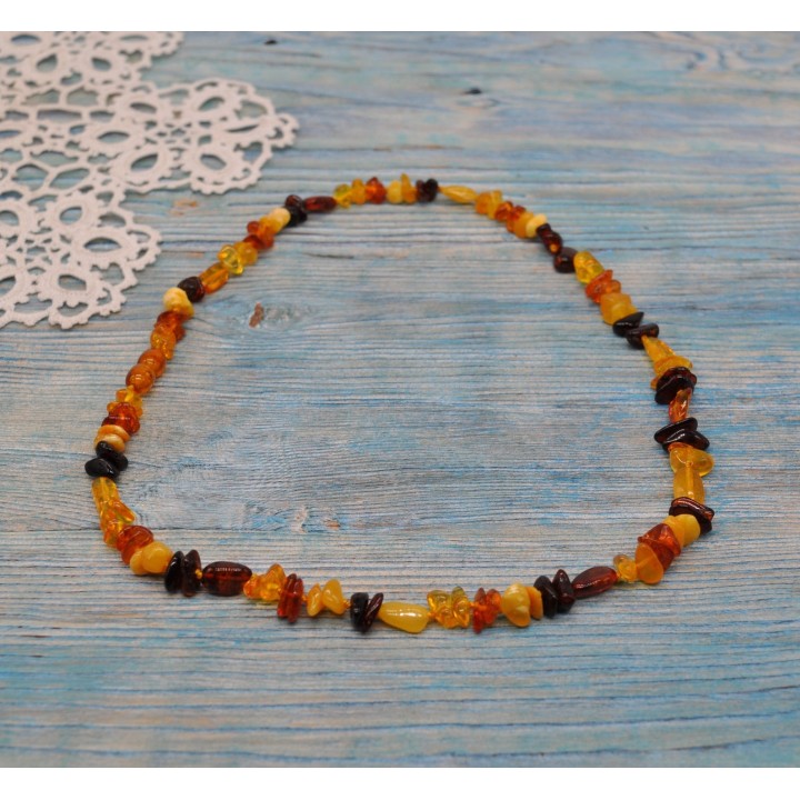Collier en Ambre