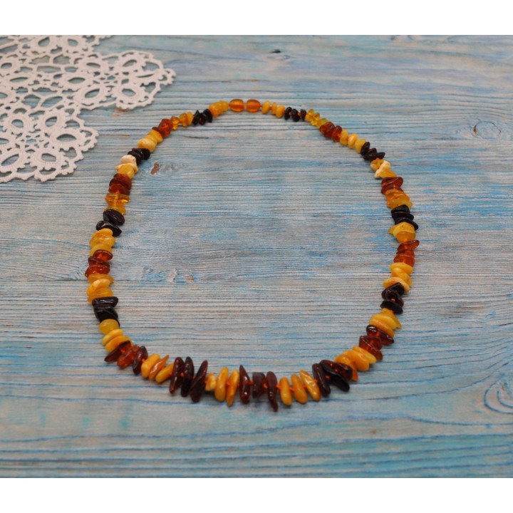 Collier en Ambre
