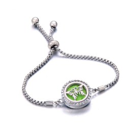 Bracelet Diffuseur d'huiles essentielles  - Papillon