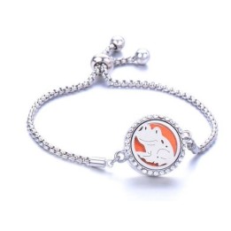 Bracelet Diffuseur d'huiles essentielles  - Grenouille