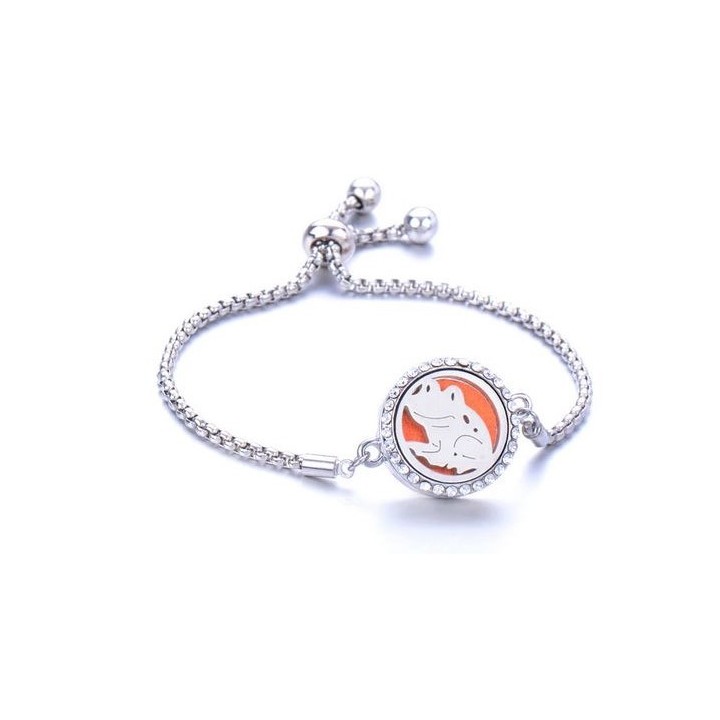 Bracelet Diffuseur d'huiles essentielles  - Grenouille