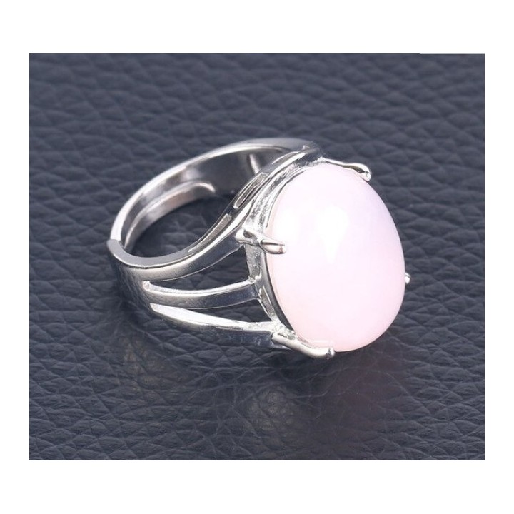 Bague de Quartz Rose