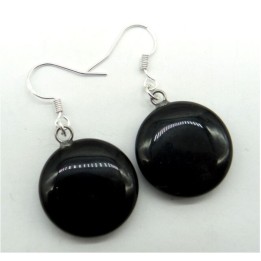 Boucles d'oreilles en Onyx