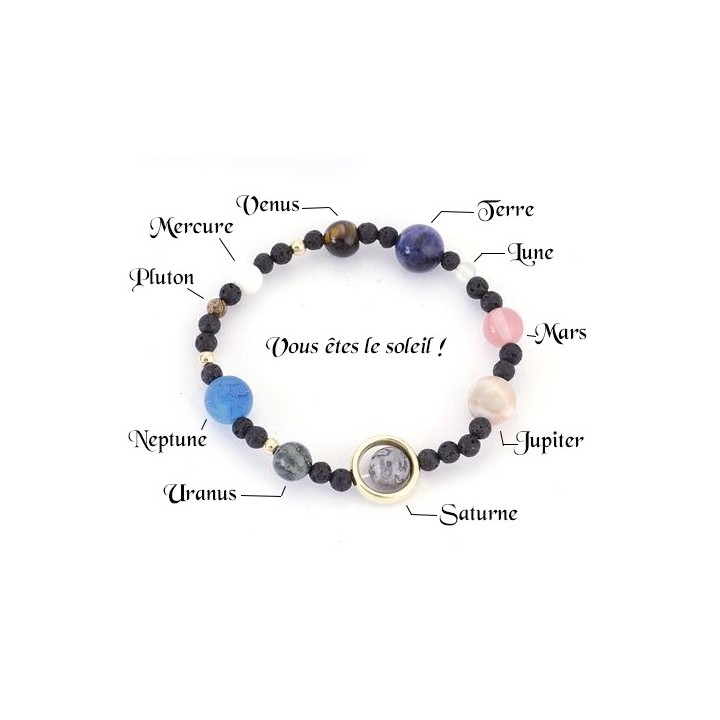 Bracelet Système solaire