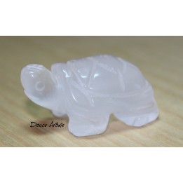 Tortue en Cristal de roche