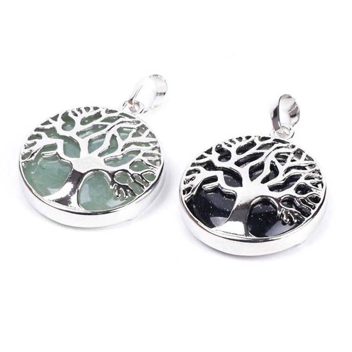 Collier Arbre de vie Aventurine