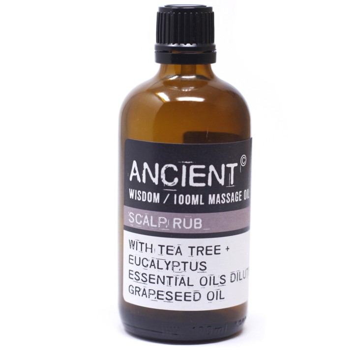 Huile de Bain et de Massage Cuir chevelu
