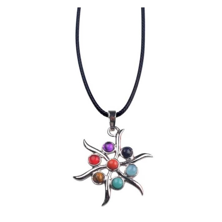 Pendentif 7 chakras