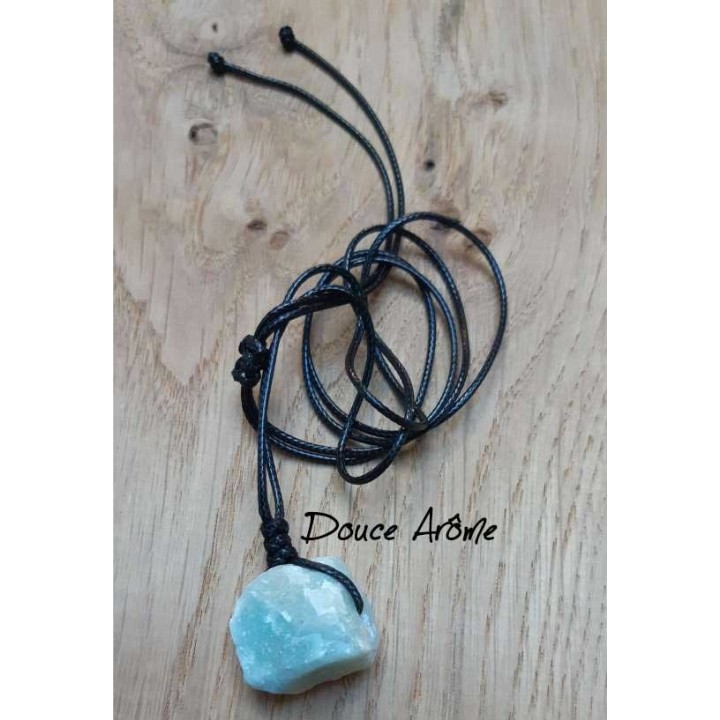 Pendentif en Amazonite Brute