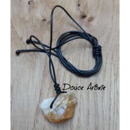 Pendentif en Citine brute