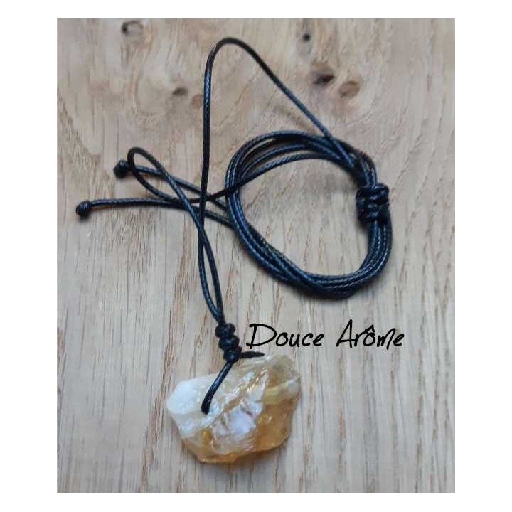 Pendentif en Citine brute