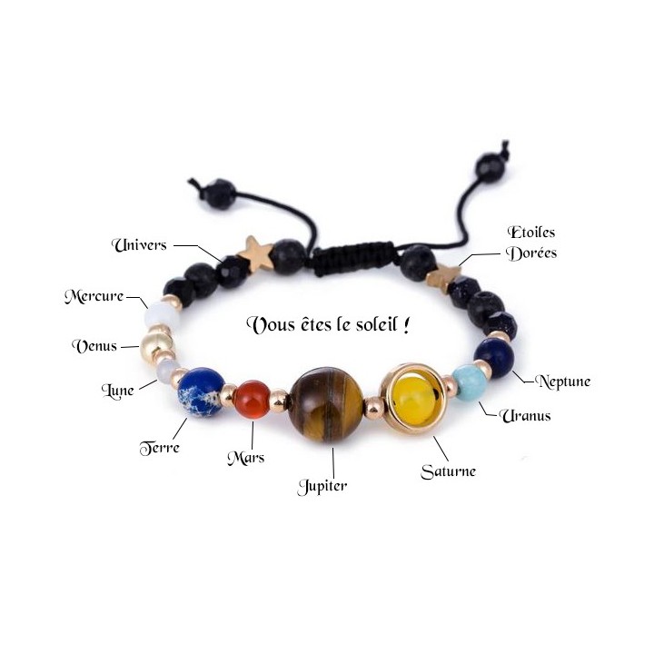 Bracelet Système solaire