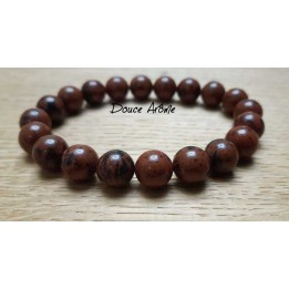 Bracelet d'Obsidienne Mahogany