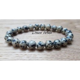 Bracelet de Jaspe Dalmatien