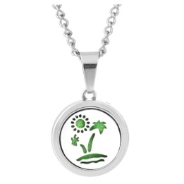 Pendentif Diffuseur d'huiles essentielles  - Ile