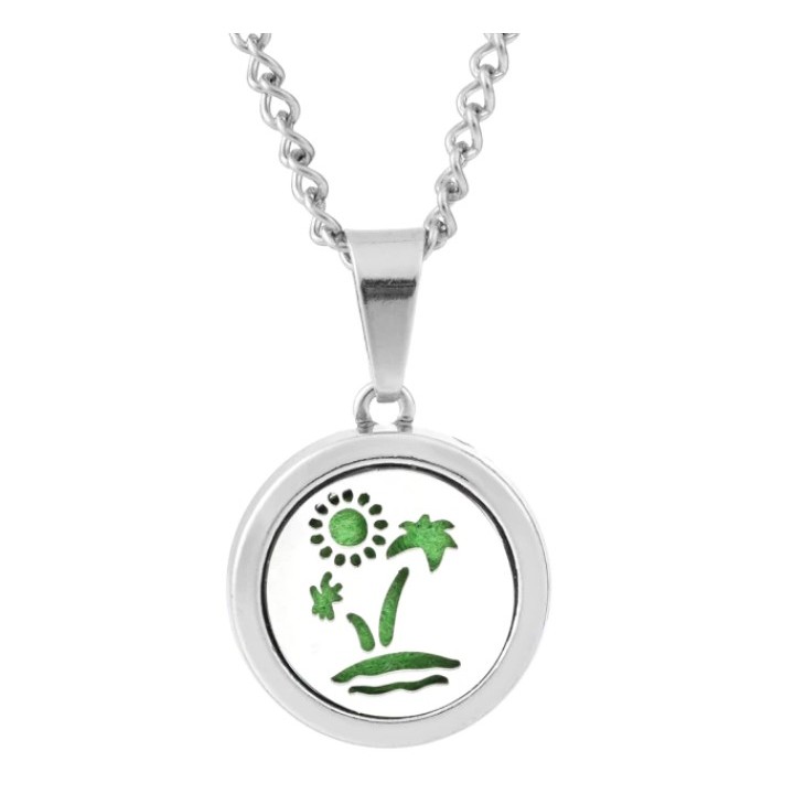 Pendentif Diffuseur d'huiles essentielles  - Ile