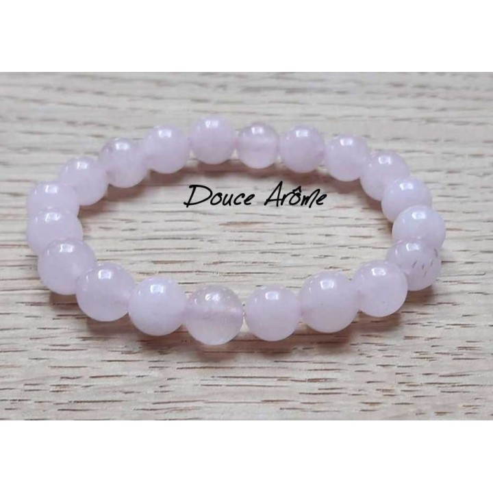 Bracelet de Quartz rose