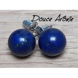 Boucles d'oreilles en Lapis Lazuli