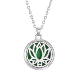 Pendentif Diffuseur d'huiles essentielles  - Lotus