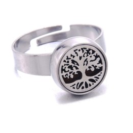 Bague Diffuseur d'huiles essentielles  - Arbre de Vie