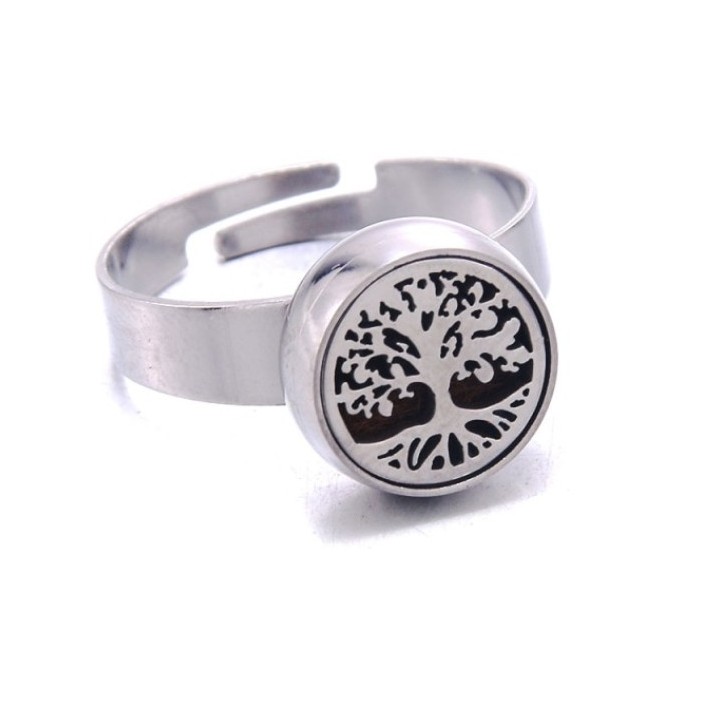 Bague Diffuseur d'huiles essentielles  - Arbre de Vie