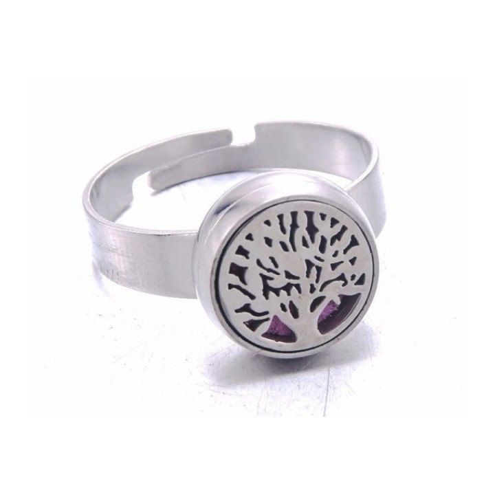 Bague Diffuseur d'huiles essentielles  - Arbre de Vie