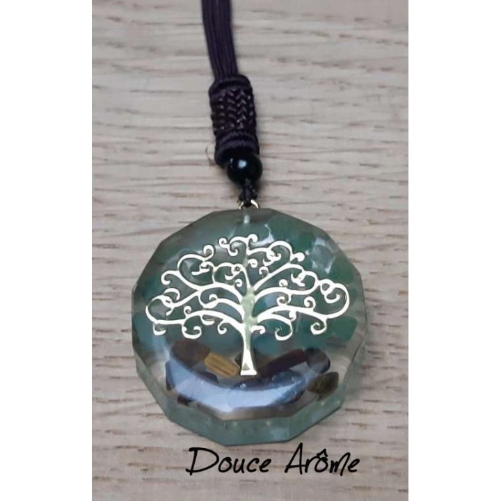 Pendentif Orgonite Arbre de Vie