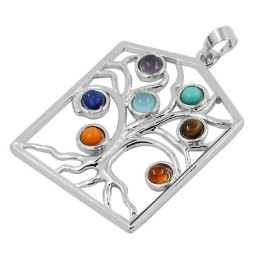 Pendentif 7 chakras