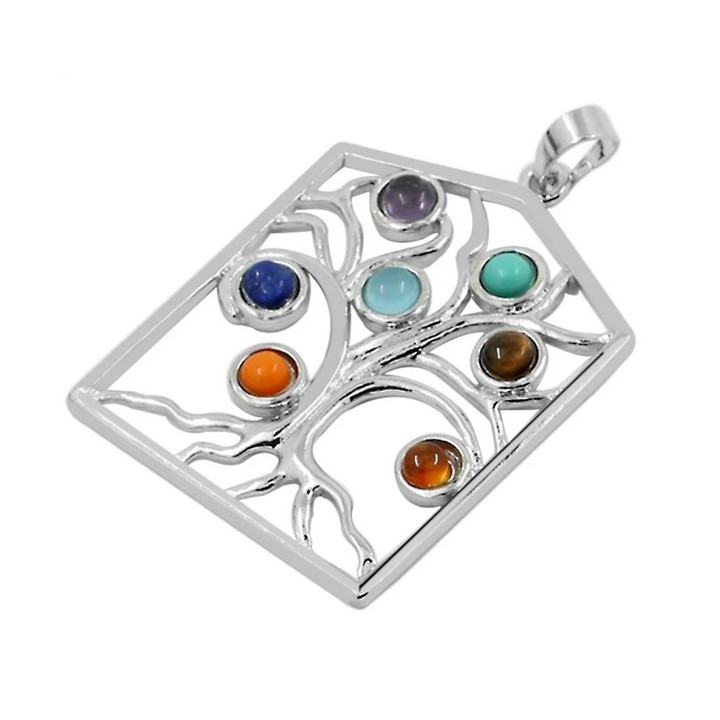 Pendentif 7 chakras