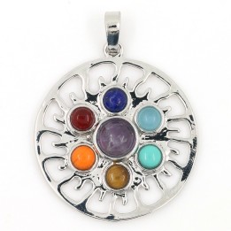 Pendentif 7 chakras