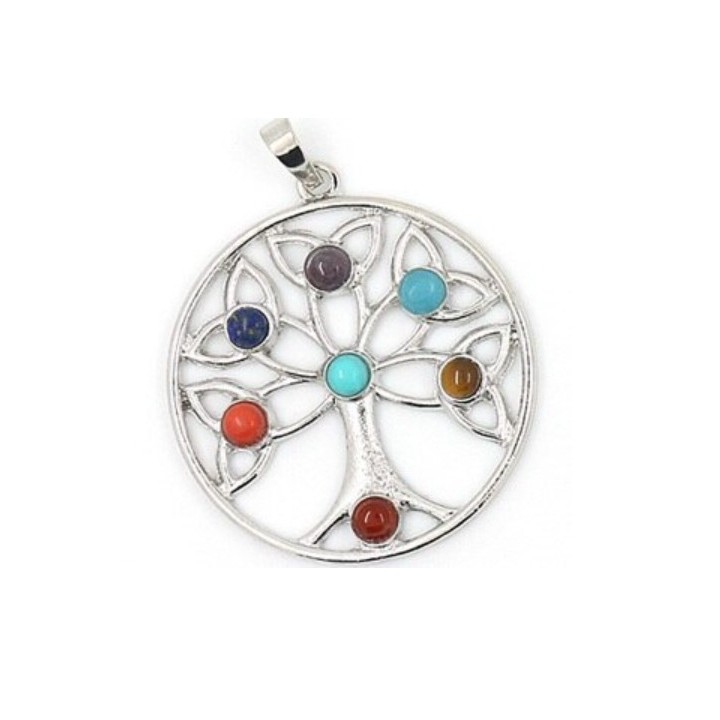 Pendentif 7 chakras