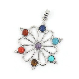 Pendentif 7 chakras