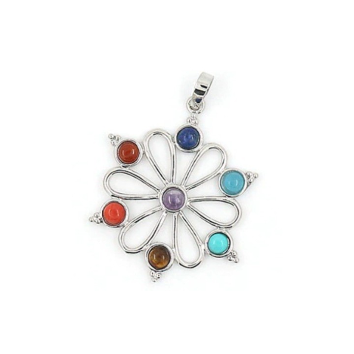 Pendentif 7 chakras