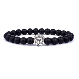 Bracelet d'Agate noire